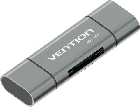 Photo de Lecteur de cartes externe USB 3.0 Vention (Gris)