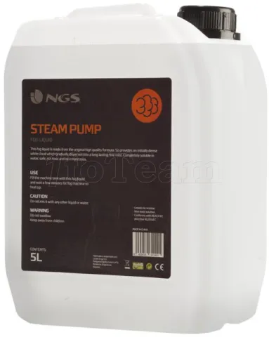 Photo de Liquide pour machine à fumée NGS Steam Pump 5L