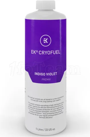 Photo de Liquide pour Watercooling Ekwb EK-CryoFuel Premix 1L (Violet)