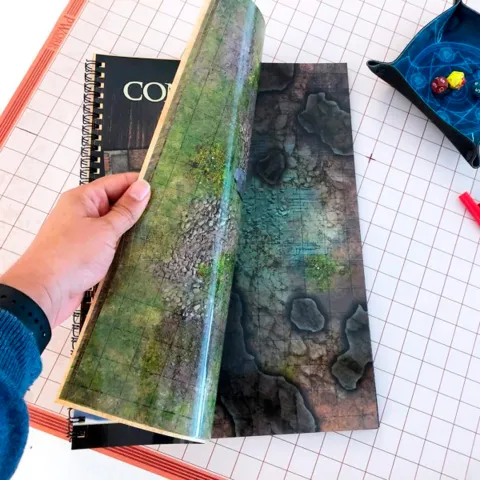 Photo de Livre de combat 1 Fantasy : Cartes de Combat Réinscriptibles pour jeux de rôle sur table