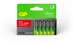 Photo de 10x Alcaline GP Ultra Plus LR03