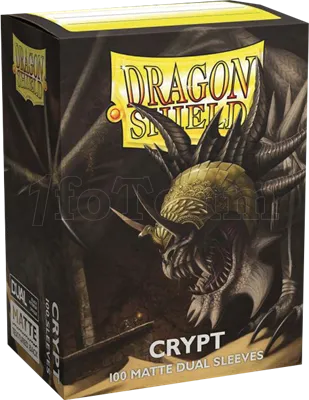 Photo de Lot de 100 Sleeves Dragon Shield Dual Matte (Crypt)