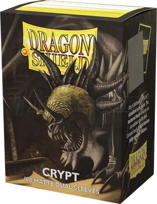 Photo de Lot de 100 Sleeves Dragon Shield Dual Matte (Crypt)