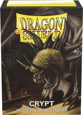 Photo de Lot de 100 Sleeves Dragon Shield Dual Matte (Crypt)