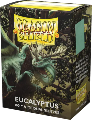 Photo de Lot de 100 Sleeves Dragon Shield Dual Matte (Eucalyptus Lehel)