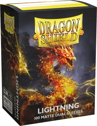 Photo de Lot de 100 Sleeves Dragon Shield Dual Matte (Lightning Ailia)