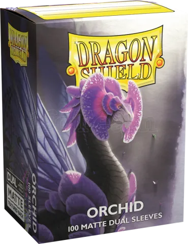 Photo de Lot de 100 Sleeves Dragon Shield Dual Matte (Orchid Emme)