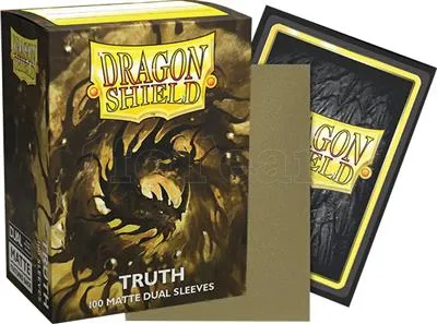 Photo de Lot de 100 Sleeves Dragon Shield Dual Matte (Truth)
