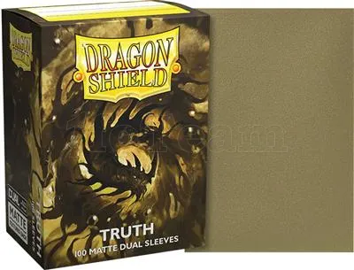 Photo de Lot de 100 Sleeves Dragon Shield Dual Matte (Truth)