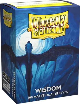 Photo de Lot de 100 Sleeves Dragon Shield Dual Matte (Wisdom)