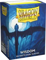 Photo de Lot de 100 Sleeves Dragon Shield Dual Matte (Wisdom)