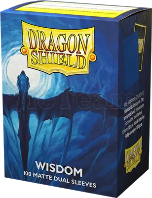 Photo de Lot de 100 Sleeves Dragon Shield Dual Matte (Wisdom)
