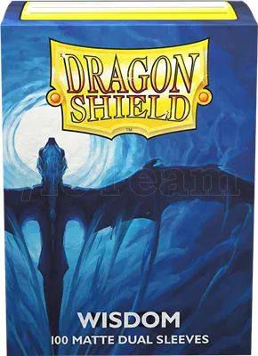 Photo de Lot de 100 Sleeves Dragon Shield Dual Matte (Wisdom)