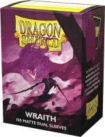 Photo de Lot de 100 Sleeves Dragon Shield Dual Matte (Wraith)