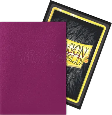 Photo de Lot de 100 Sleeves Dragon Shield Dual Matte (Wraith)