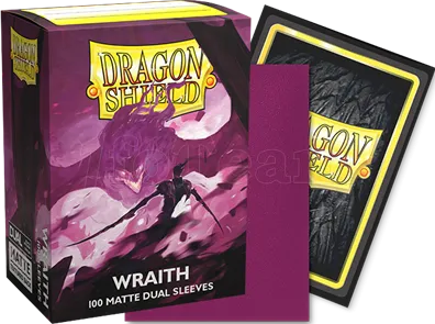 Photo de Lot de 100 Sleeves Dragon Shield Dual Matte (Wraith)
