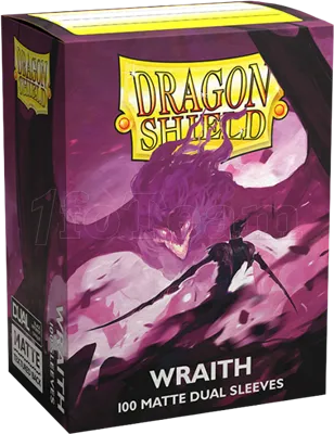 Photo de Lot de 100 Sleeves Dragon Shield Dual Matte (Wraith)