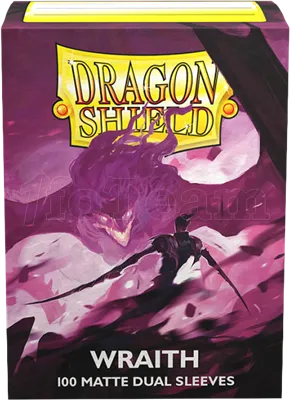 Photo de Lot de 100 Sleeves Dragon Shield Dual Matte (Wraith)
