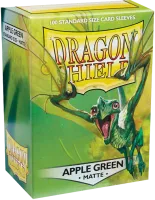 Photo de Lot de 100 Sleeves Dragon Shield Matte (Apple Green)