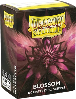 Photo de Lot de 100 Sleeves Dragon Shield Matte (Blossom)