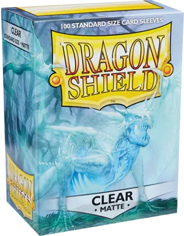 Photo de Lot de 100 Sleeves Dragon Shield Matte (Clear)