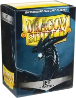 Photo de Lot de 100 Sleeves Dragon Shield Matte (Jet)