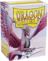 Photo de Lot de 100 Sleeves Dragon Shield Matte (Pink)