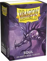 Photo de Lot de 100 Sleeves Dragon Shield Matte (Soul)