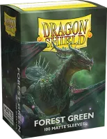 Photo de Lot de 100 Sleeves Dragon Shield Standard Size (Forest Green)