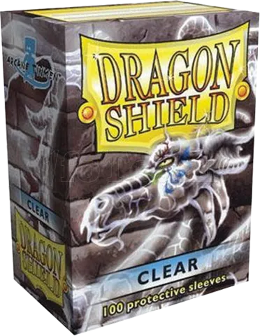 Photo de Lot de 100 Sleeves Dragon Shield (Transparent)