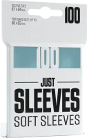 Photo de Lot de 100 Sleeves Just Sleeves 63x88mm Soft Sleeves