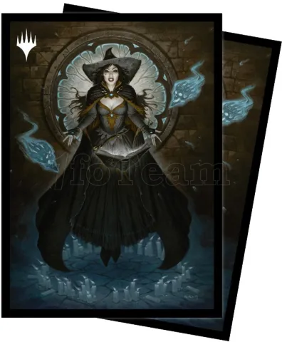 Photo de Lot de 100 Sleeves Ultra Pro MTG - Commander Legends : Battle for Baldur's Gate Tasha, the Witch Queen