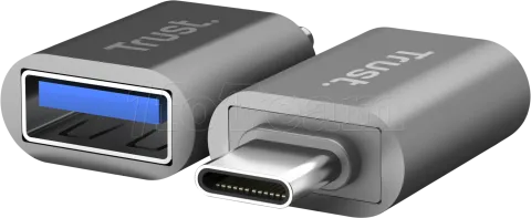 Photo de Lot de 2 Adaptateurs Trust Calyx USB-C/A  (Noir)