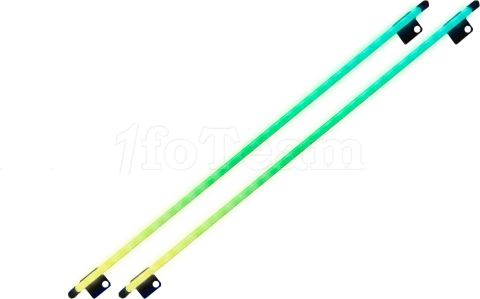 Photo de Lot de 2 Bandeaux LED Mars Gaming MLT-Two RGB 40cm