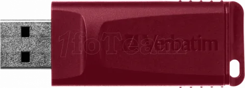 Photo de Lot de 2 Clés USB 2.0 Verbatim Slider - 32Go (Bleu/Rouge)