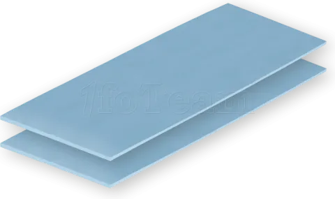 Photo de Lot de 2 Pads Thermiques Arctic TP-3 200x100x1mm (Bleu)