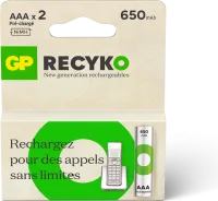 Photo de 2x GP ReCyko AAA 650mAh