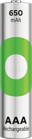Photo de Lot de 2 piles rechargeables GP Batteries ReCyko type AAA (LR3) 650mAh