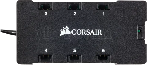 Photo de Lot de 2 Ventilateurs de boitier Corsair ML140 Pro RGB 14cm (Noir)