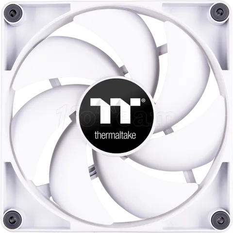 Photo de Lot de 2 Ventilateurs de boitier Thermaltake CT - 12cm (Blanc)