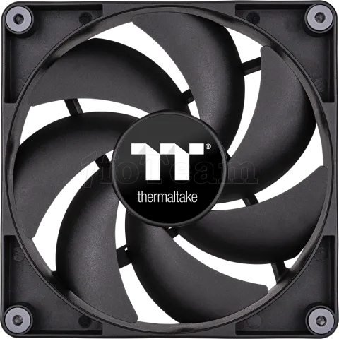 Photo de Lot de 2 Ventilateurs de boitier Thermaltake CT - 12cm (Noir)