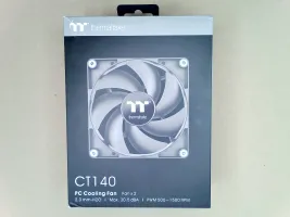 Photo de Lot de 2 Ventilateurs de boitier Thermaltake CT - 14cm (Noir) - ID 223855