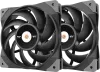 Photo de 2x Thermaltake ToughFan 12 Noir