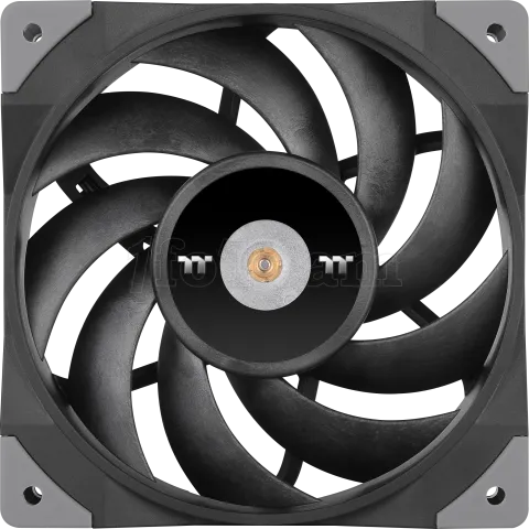 Photo de Lot de 2 Ventilateurs de boitier Thermaltake ToughFan - 12cm (Noir)