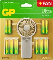 Photo de 24x GP Ultra AA/AAA + Fan
