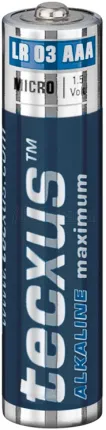 Photo de Lot de 24 piles alcaline Tecxus Maximum type AAA (LR03) 1,5V