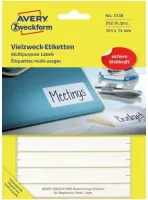 Photo de Lot de 28 feuilles Étiquette multi-usage Avery 105x13mm - A4 (Blanc)