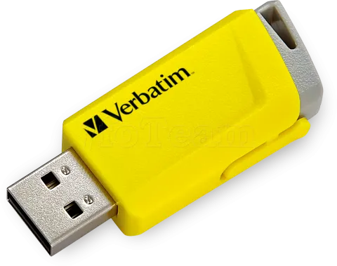 Photo de Lot de 3 Clés USB 3.2 Verbatim Store'N'Click - 16Go (Rouge/Bleu/Jaune)