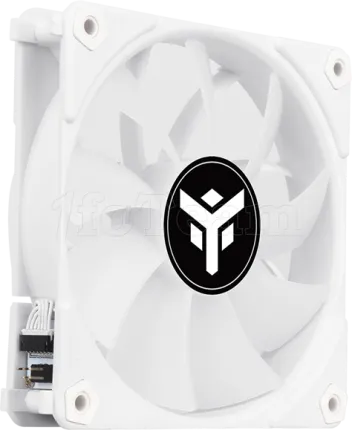 Photo de Lot de 3 Ventilateurs boitier iTek UW12 RGB - 12cm (Blanc)