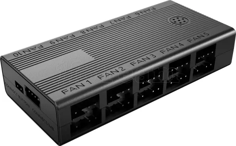 Photo de Lot de 3 Ventilateurs boitier Mars Gaming MF-3DProKit - 12cm (Blanc)